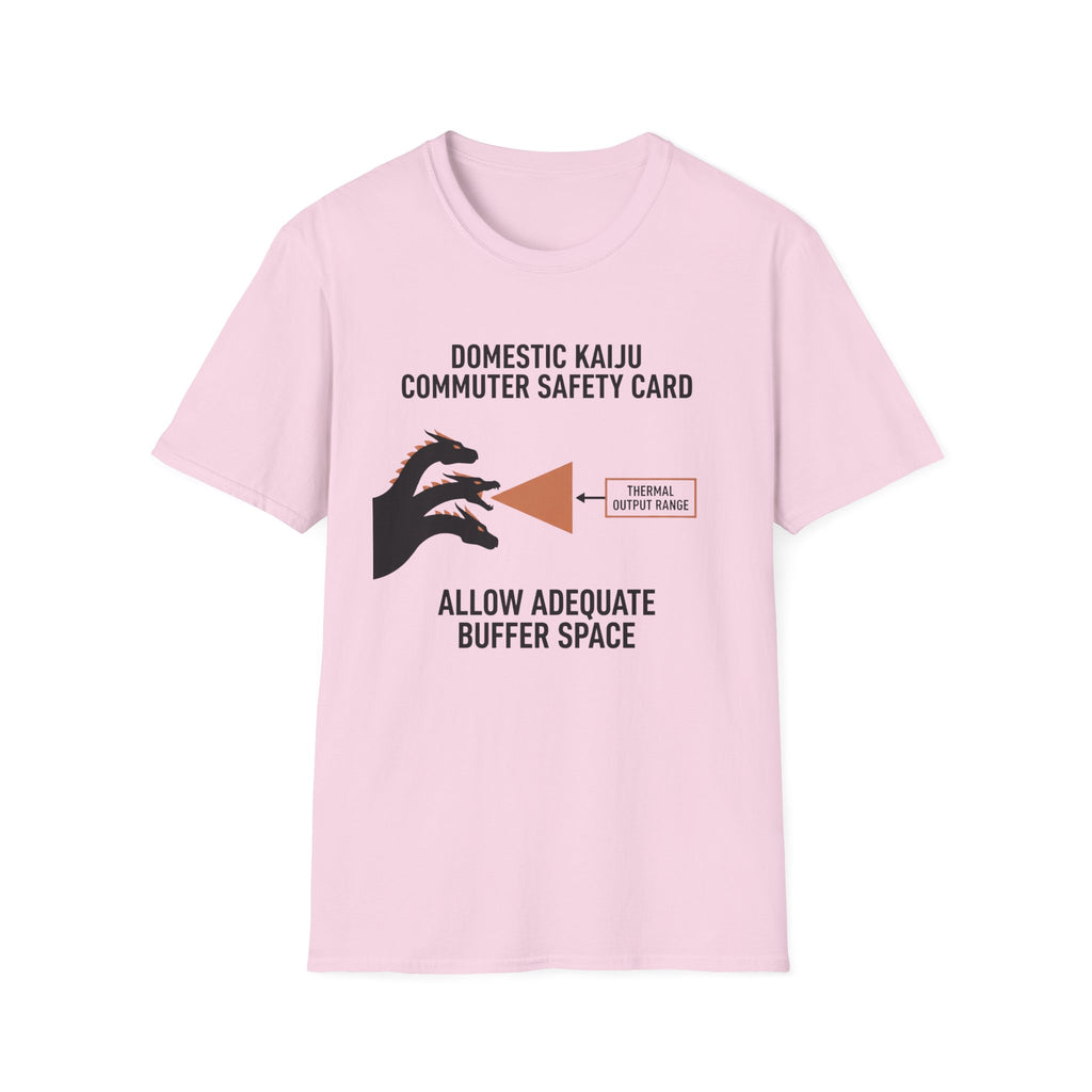 DK Safety Card Allow Adequate Space T-Shirt