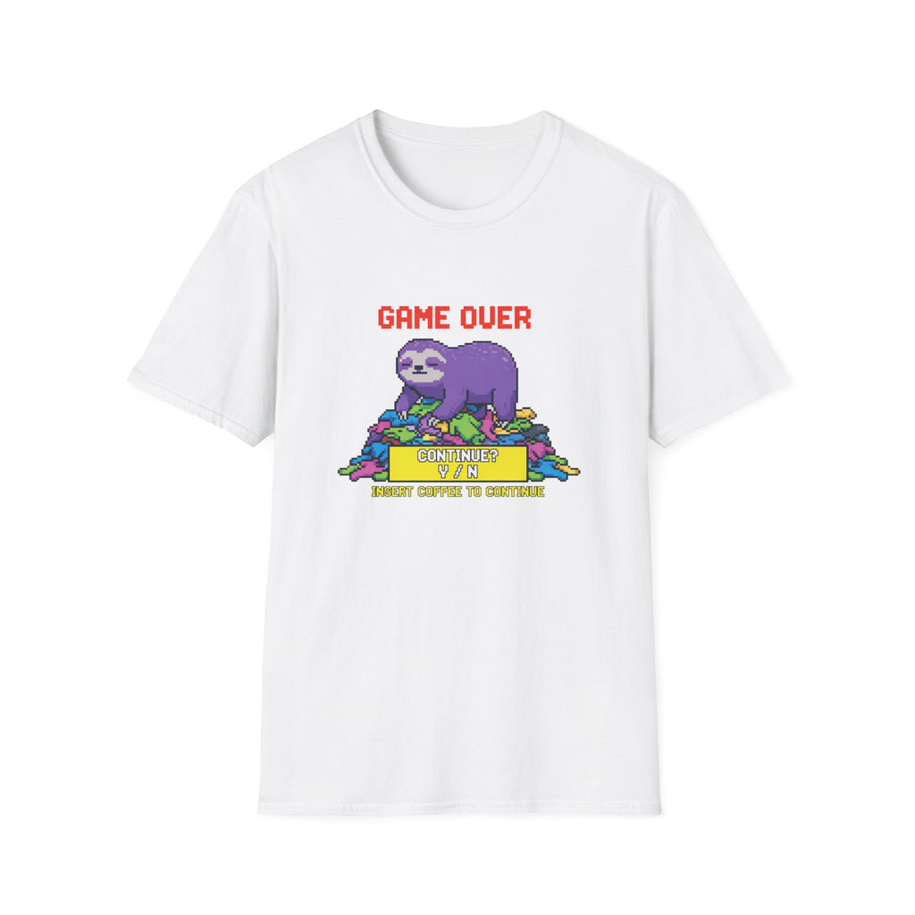 Game Over Sloth T-Shirt