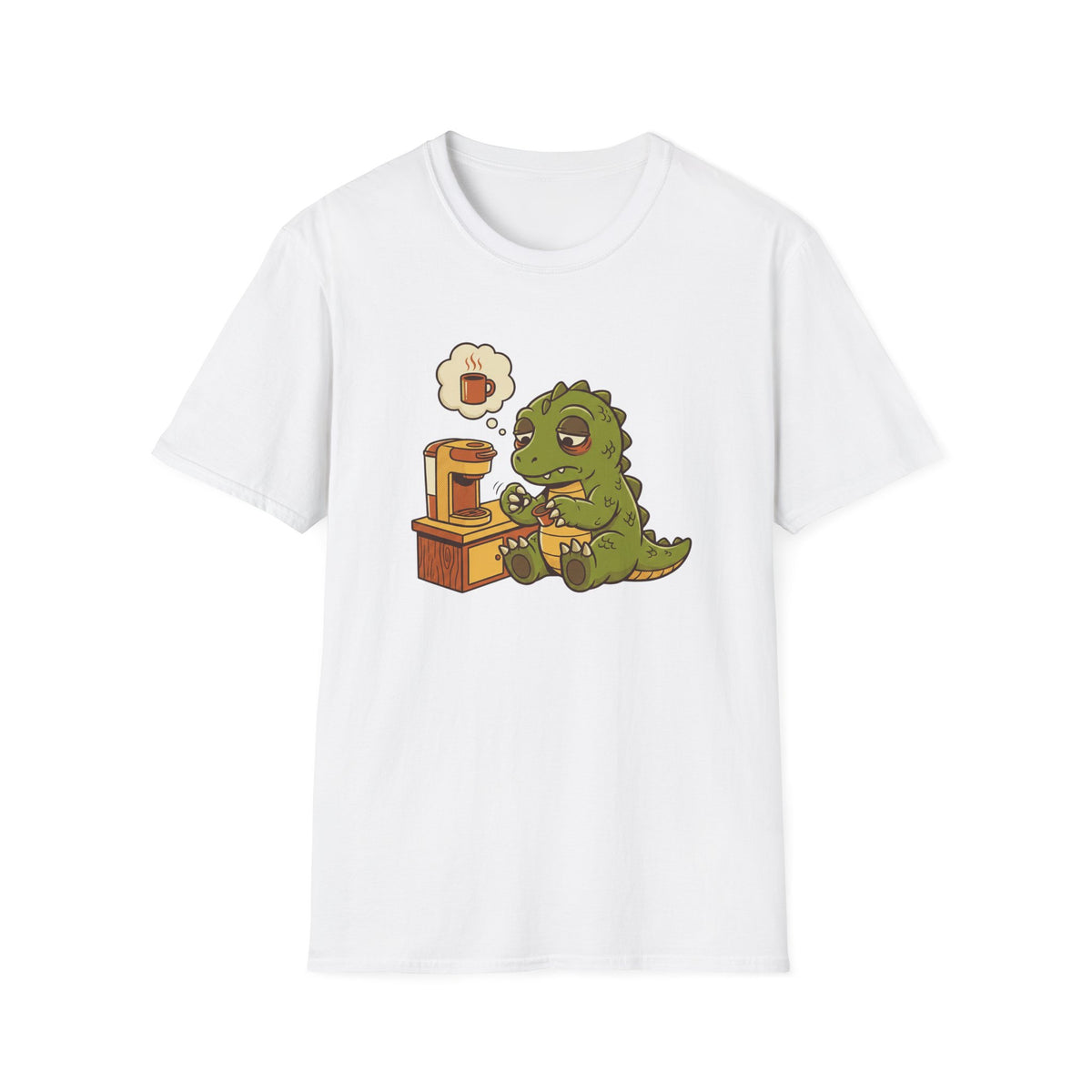 Morning Coffee Kaiju T-Shirt