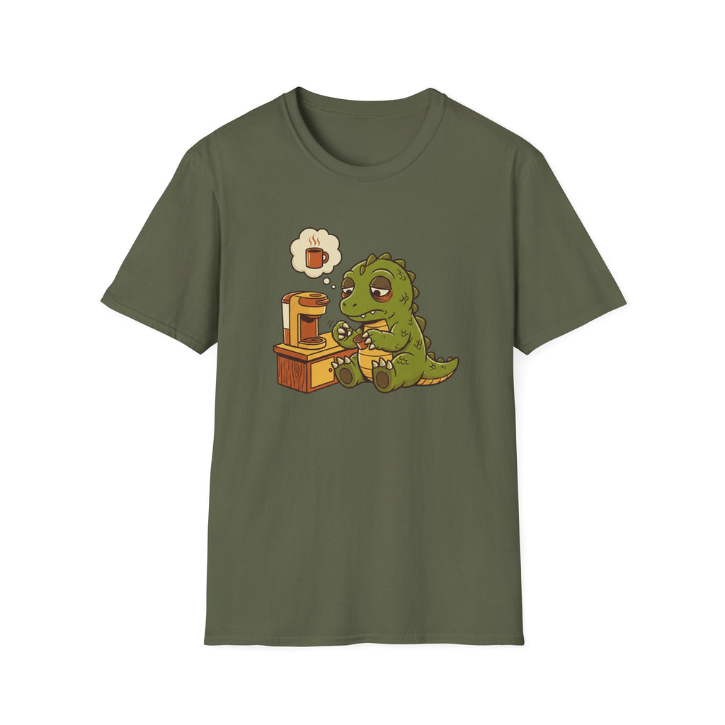 Morning Coffee Kaiju T-Shirt