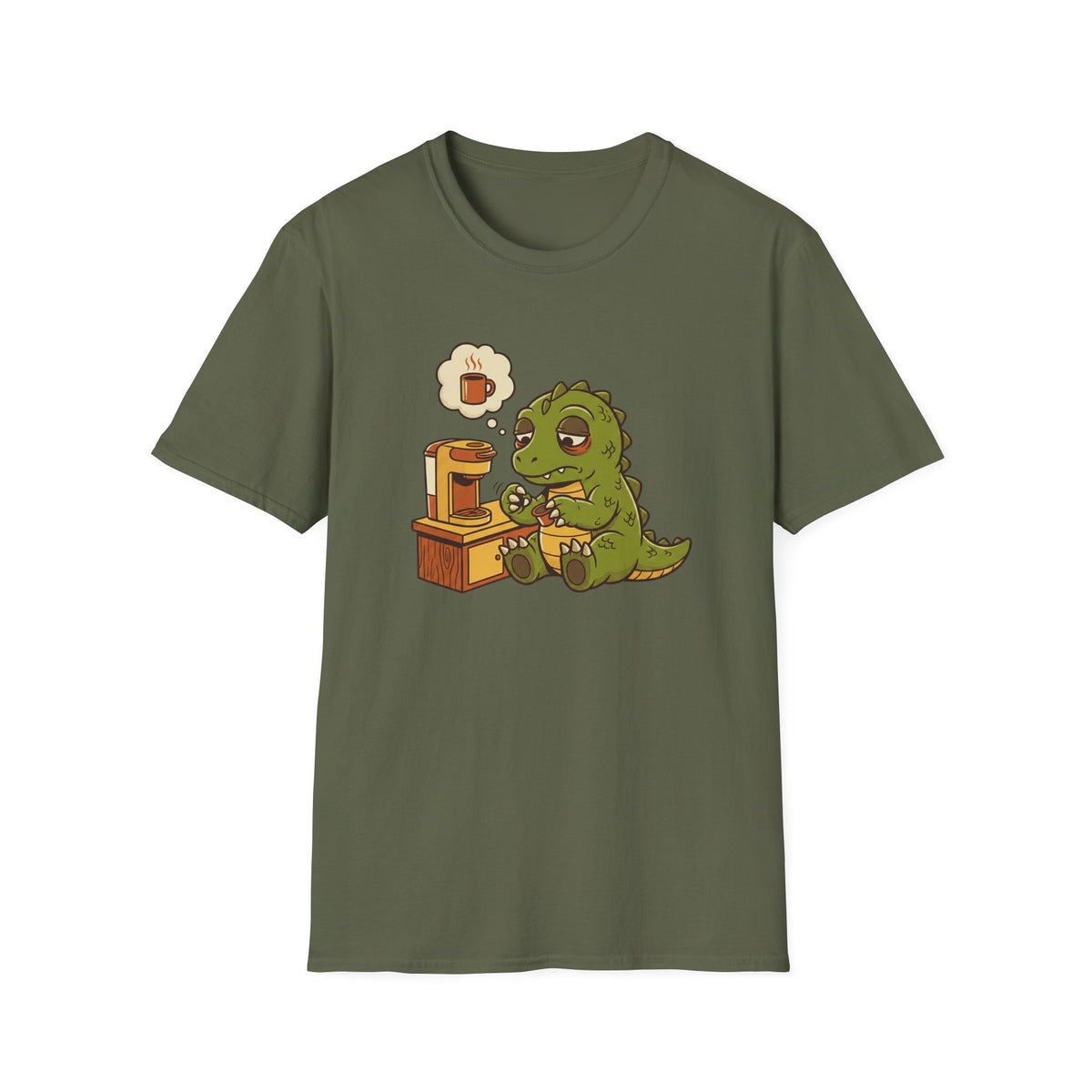 Morning Coffee Kaiju T-Shirt