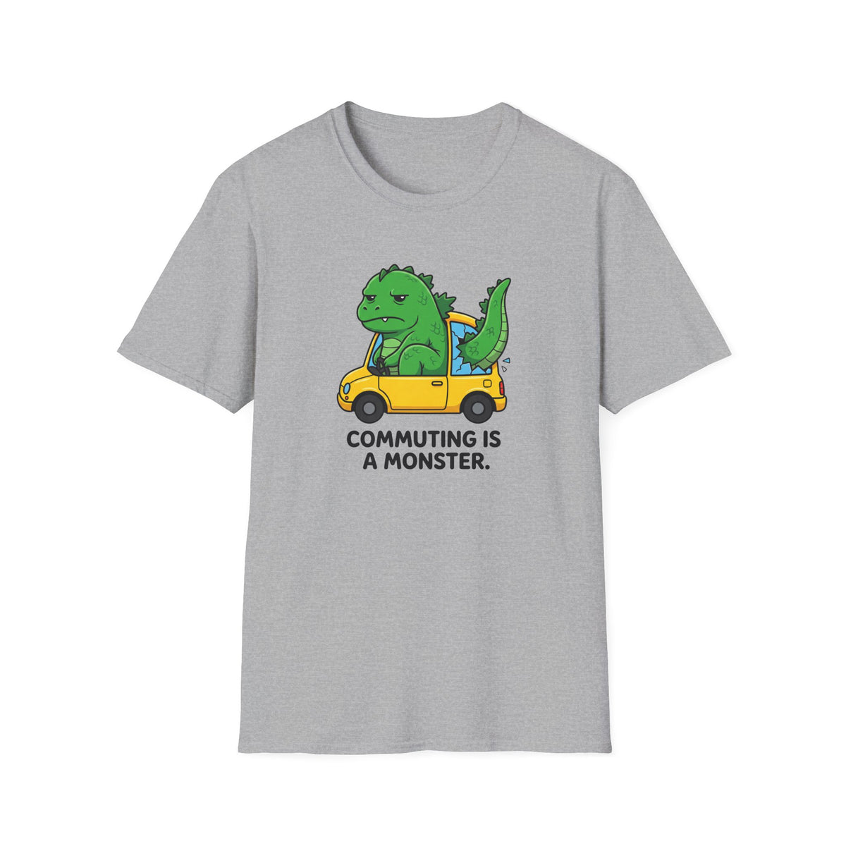 Commuting is a Monster T-Shirt