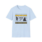 DK Safety Card Exit Strategy Monday T-Shirt
