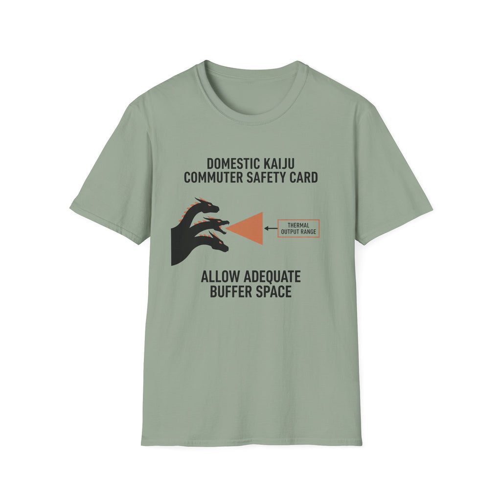DK Safety Card Allow Adequate Space T-Shirt