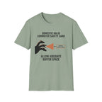 DK Safety Card Allow Adequate Space T-Shirt