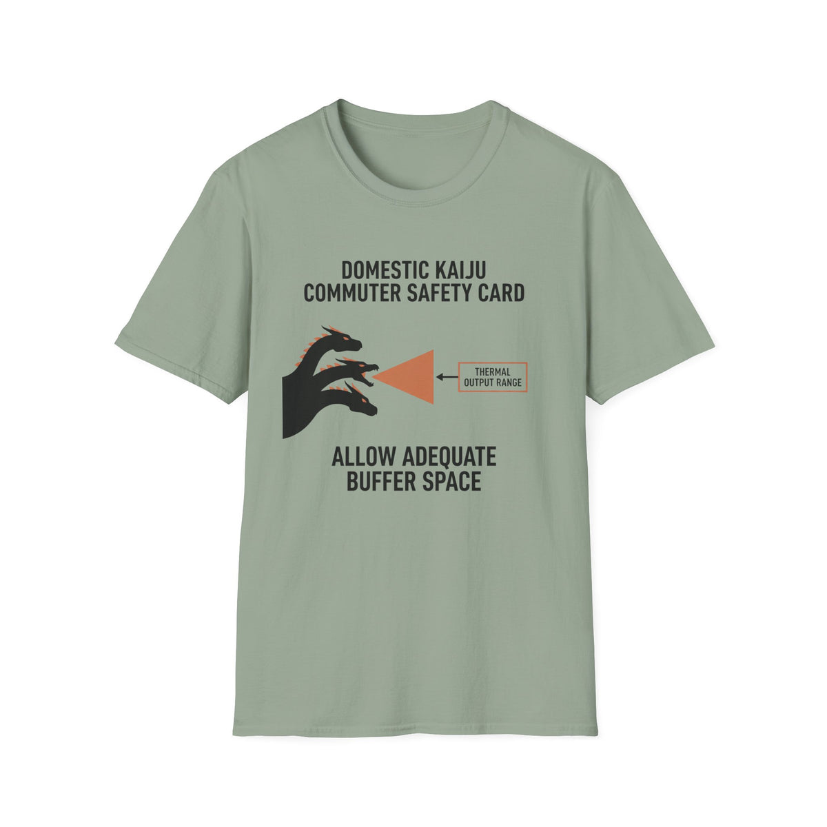 DK Safety Card Allow Adequate Space T-Shirt