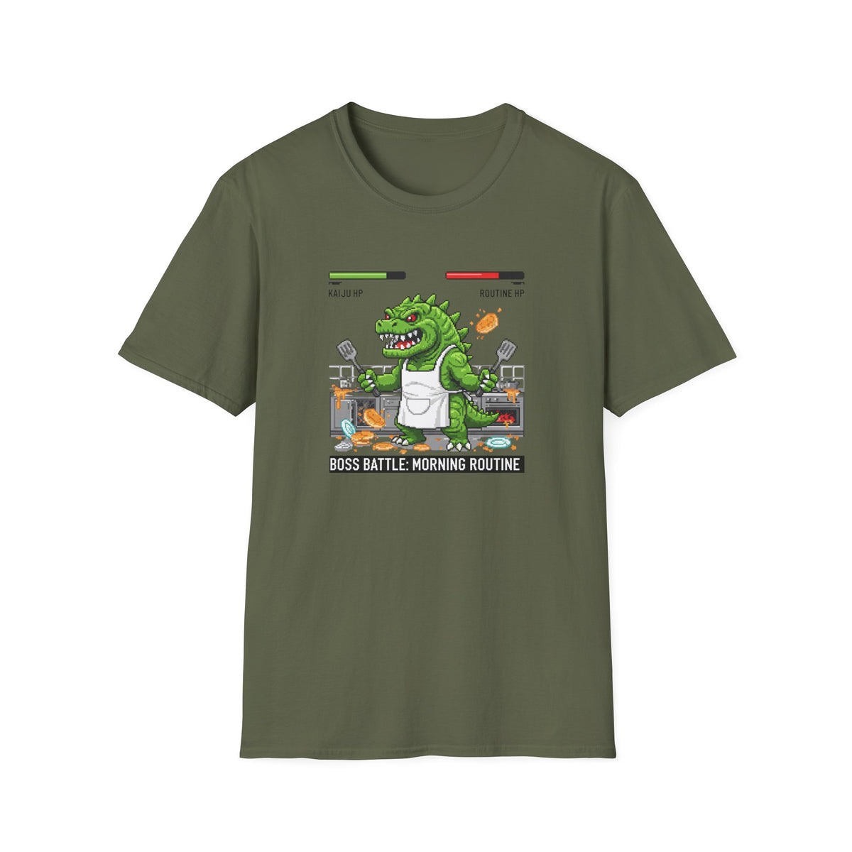Boss Battle Morning Routine T-Shirt
