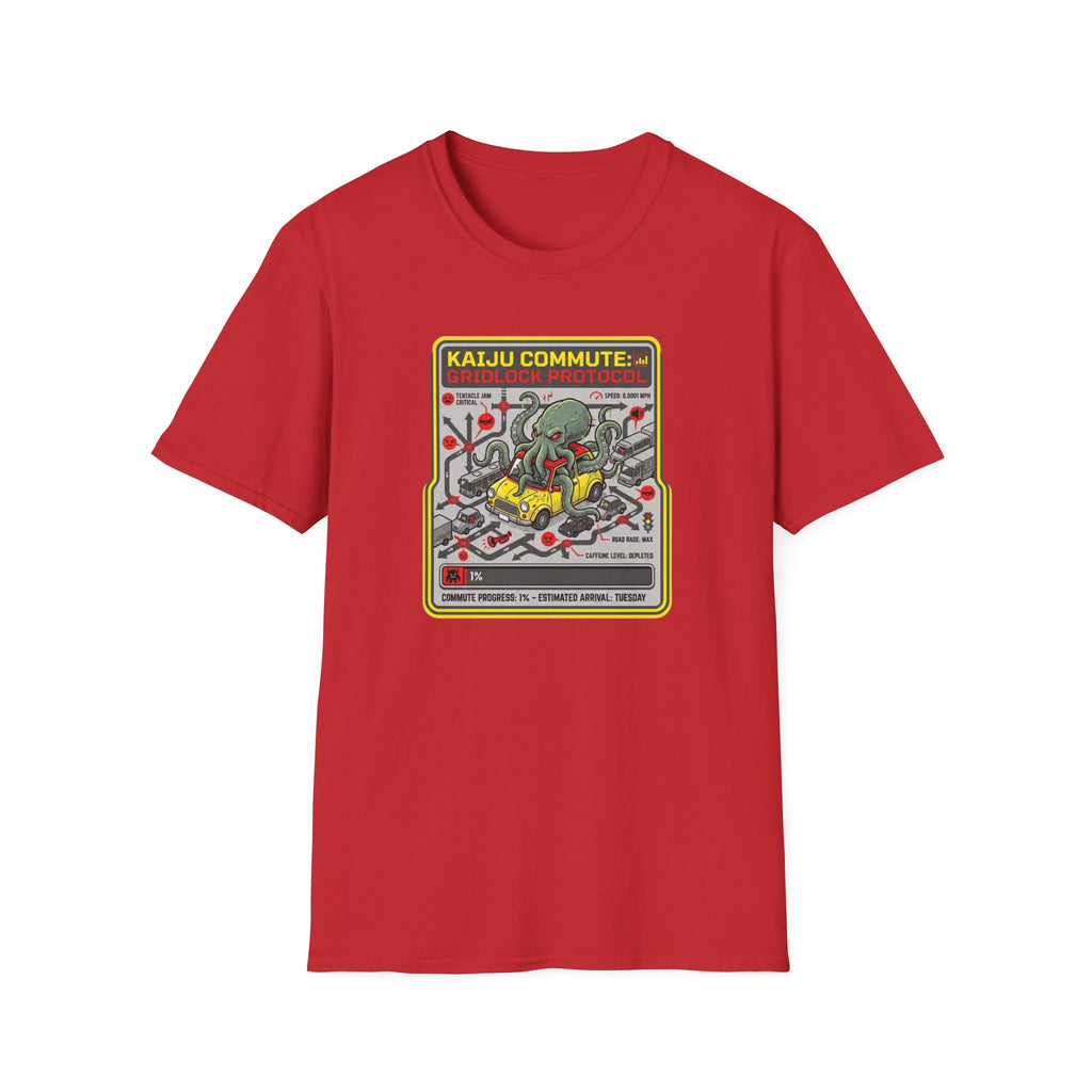 Kaiju Commute - Gridlock Protocol T-Shirt