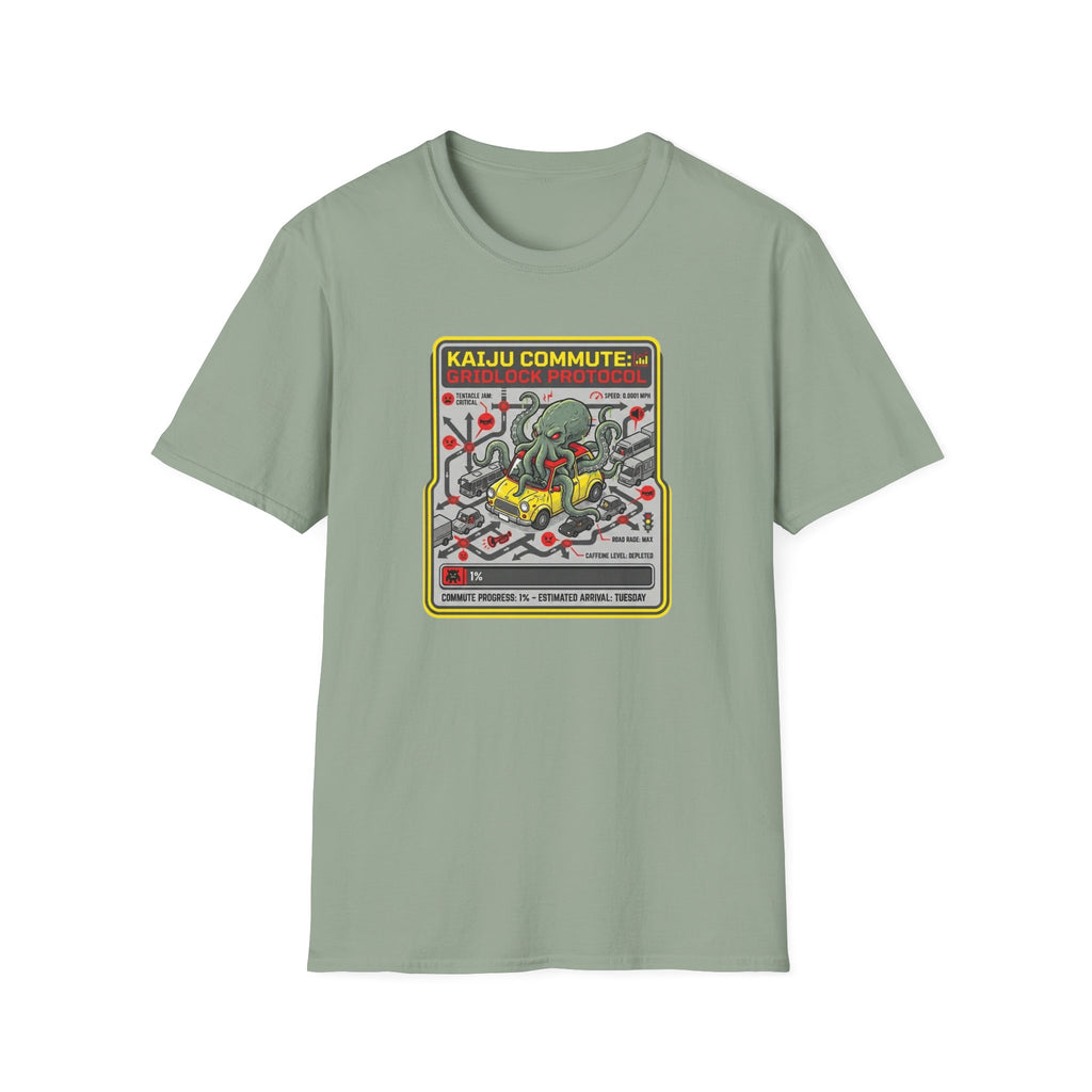 Kaiju Commute - Gridlock Protocol T-Shirt