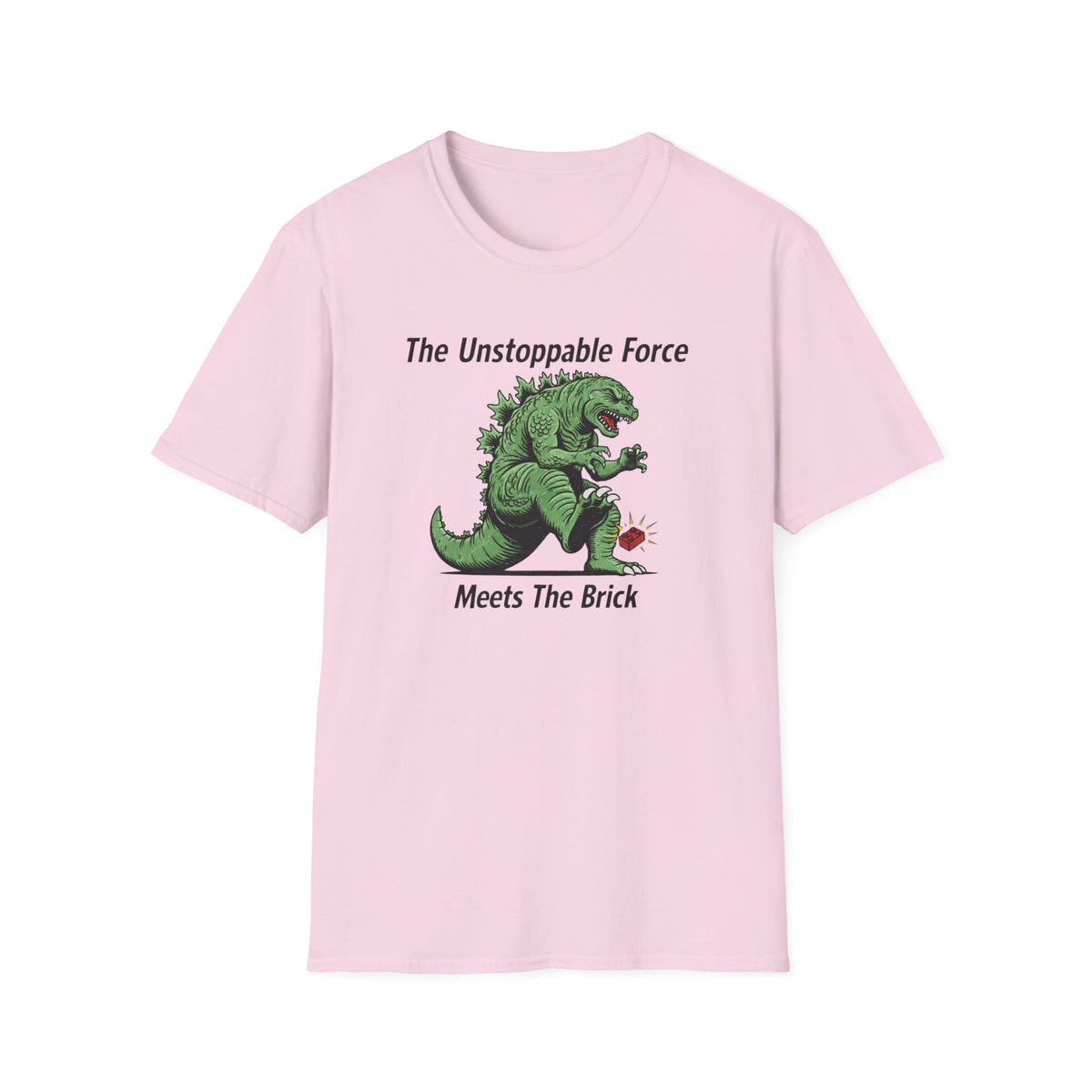 The Unstoppable Force Meets the Brick T-Shirt