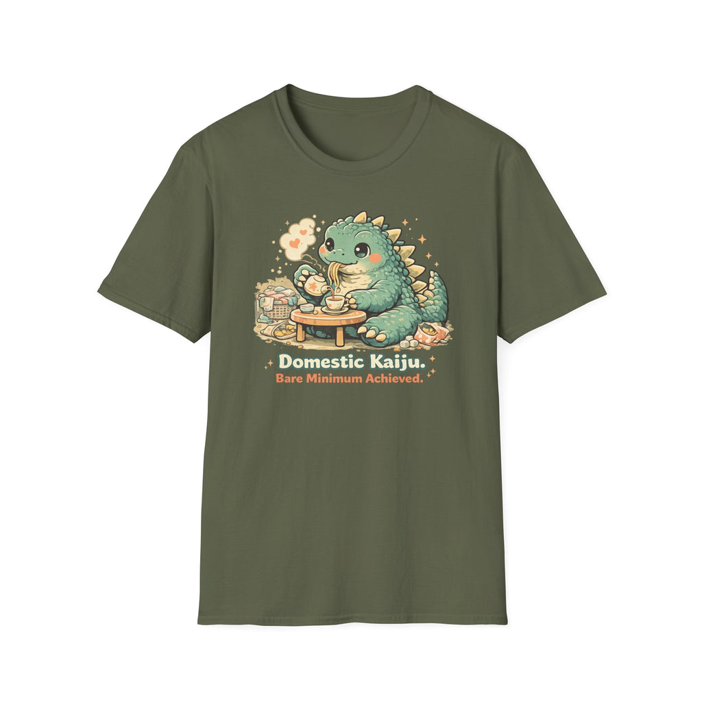 Cute Kawaii Kaiju Bare Minimum Achieved - T-Shirt