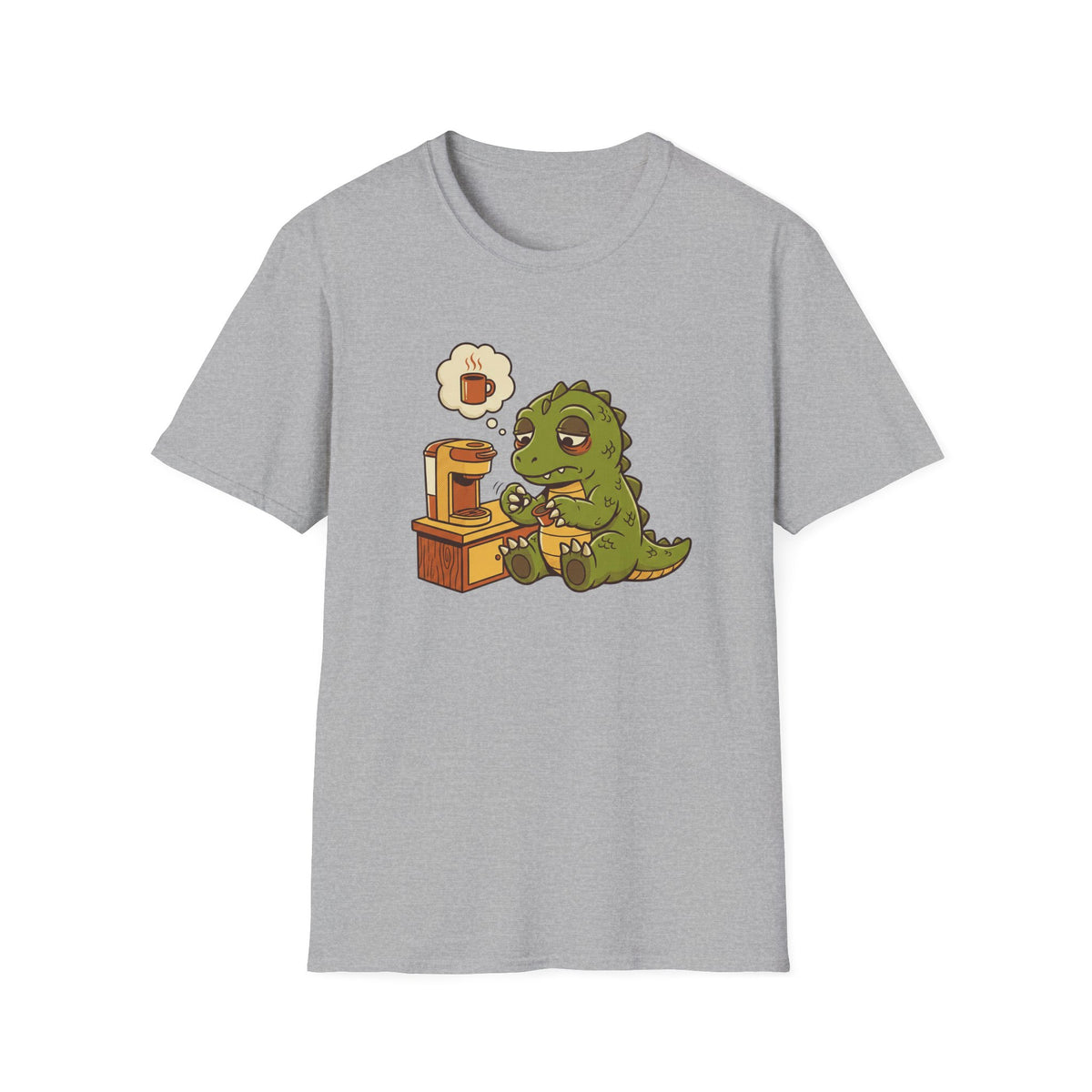 Morning Coffee Kaiju T-Shirt