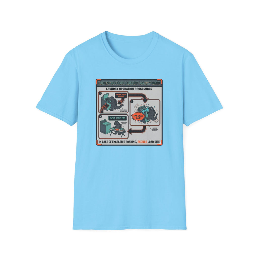 DK Laundry Safety Card T-Shirt