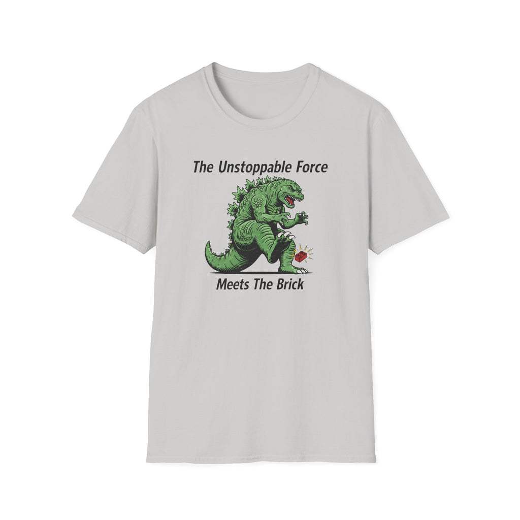 The Unstoppable Force Meets the Brick T-Shirt
