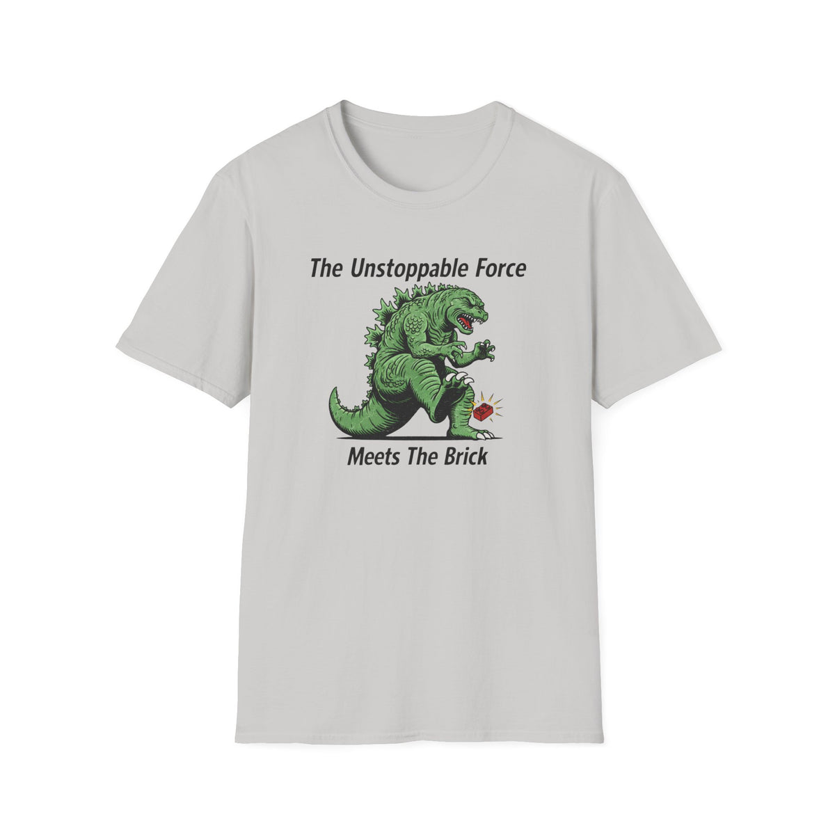 The Unstoppable Force Meets the Brick T-Shirt