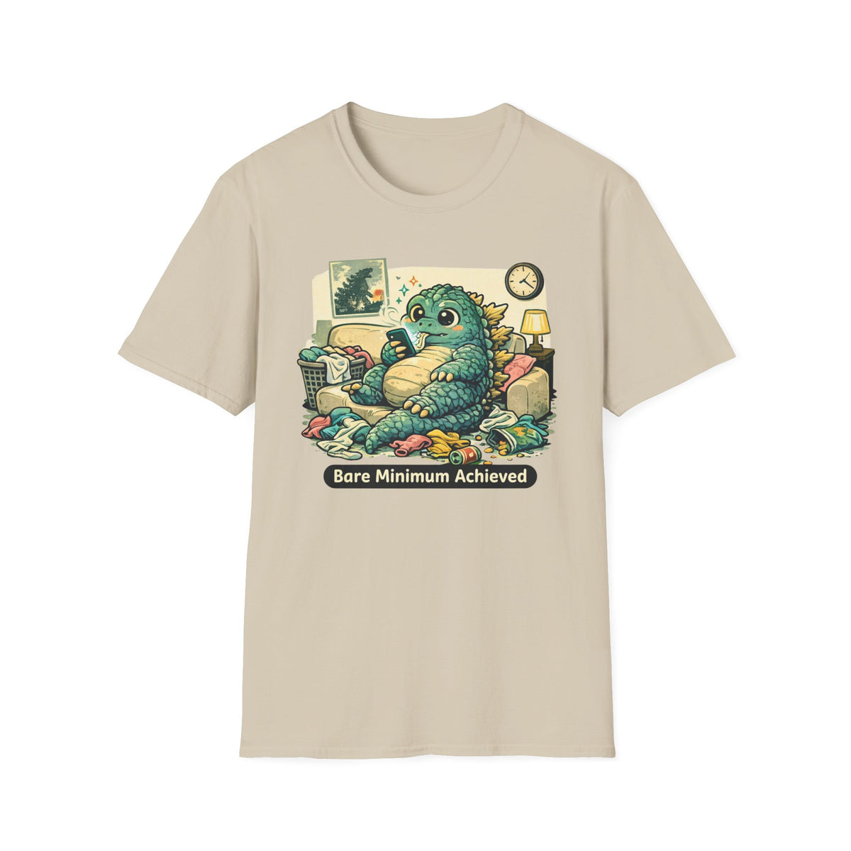 DK Bare Minimum Achieved - Couch Surfer T-Shirt