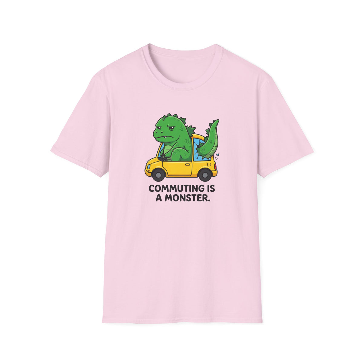 Commuting is a Monster T-Shirt