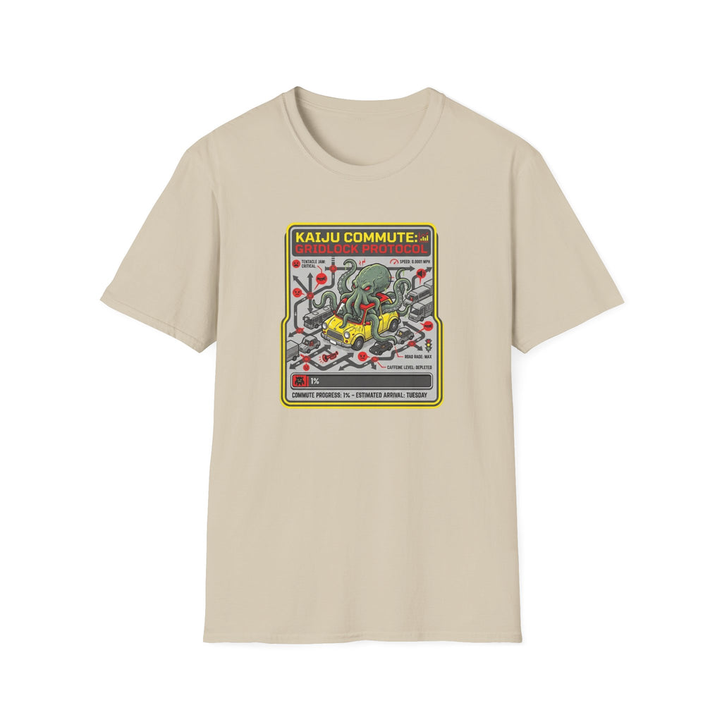 Kaiju Commute - Gridlock Protocol T-Shirt