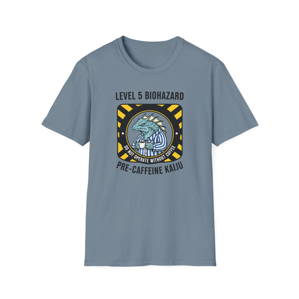 Level 5 Biohazard Pre-Caffeine Kaiju T-Shirt