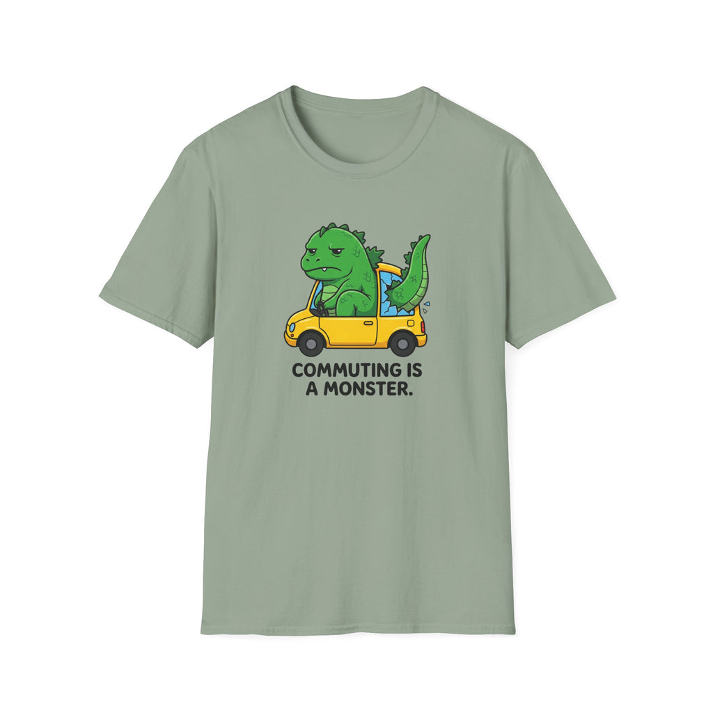 Commuting is a Monster T-Shirt