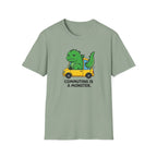 Commuting is a Monster T-Shirt