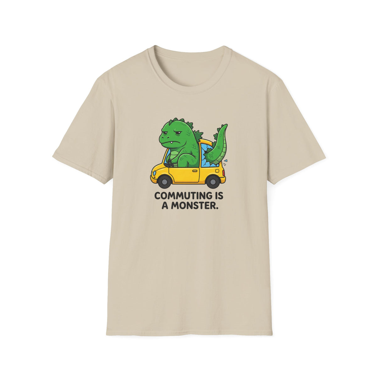 Commuting is a Monster T-Shirt