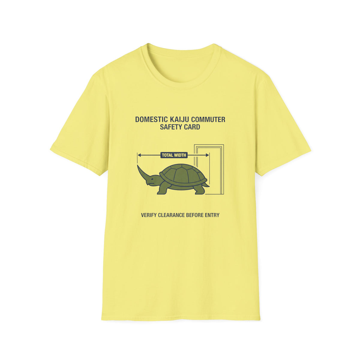 DK Safety Card Verify Clearance T-Shirt