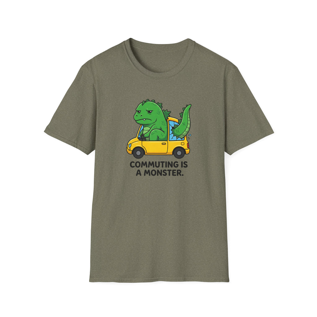 Commuting is a Monster T-Shirt