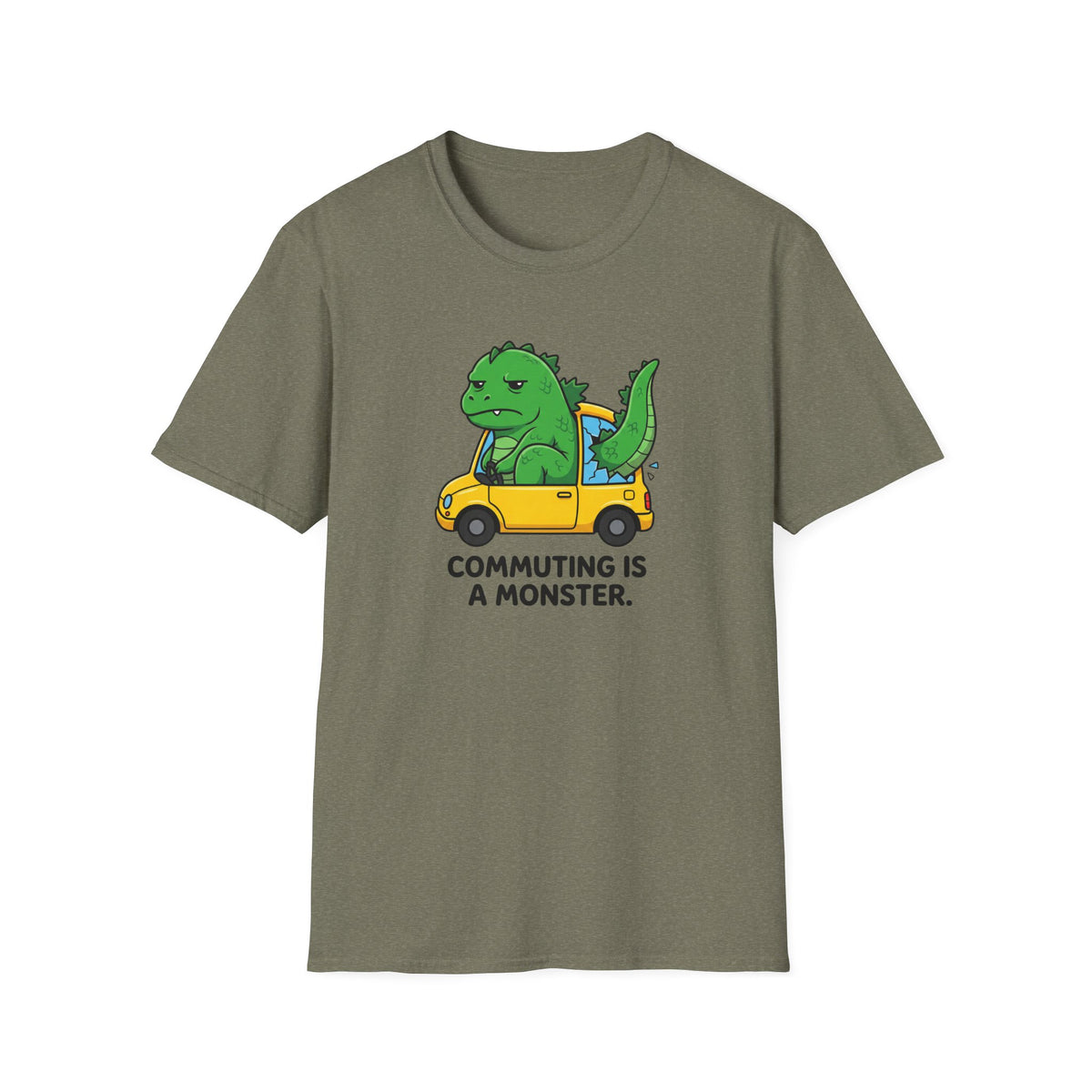 Commuting is a Monster T-Shirt