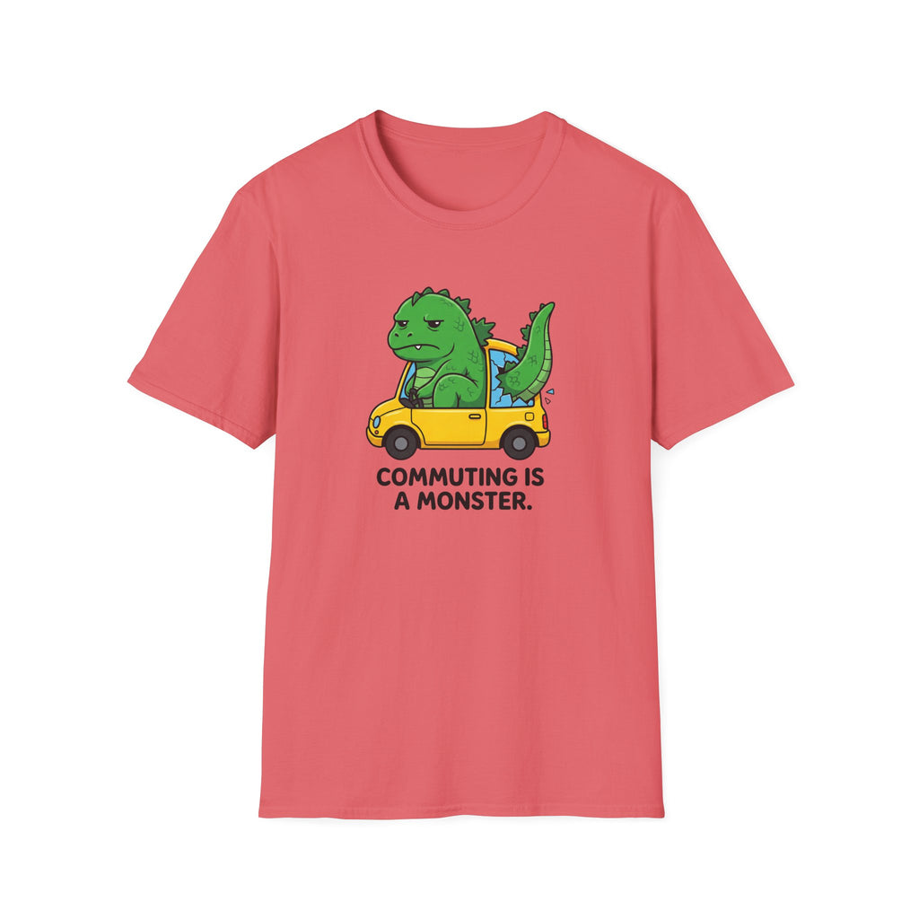 Commuting is a Monster T-Shirt