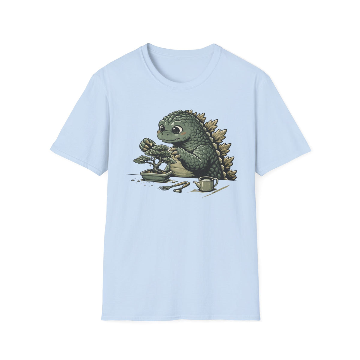 Cute Kawaii Kaiju Bonsai Lover T-Shirt