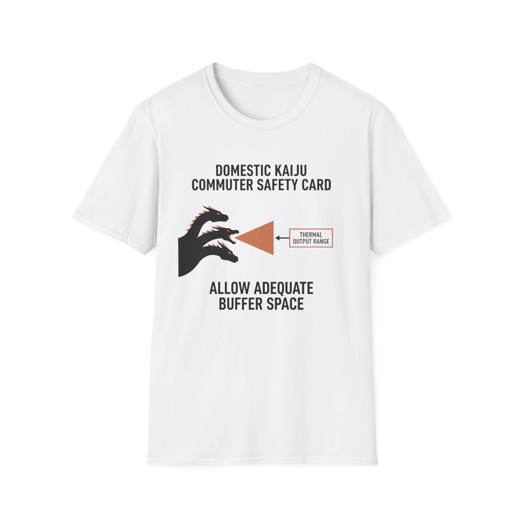 DK Safety Card Allow Adequate Space T-Shirt