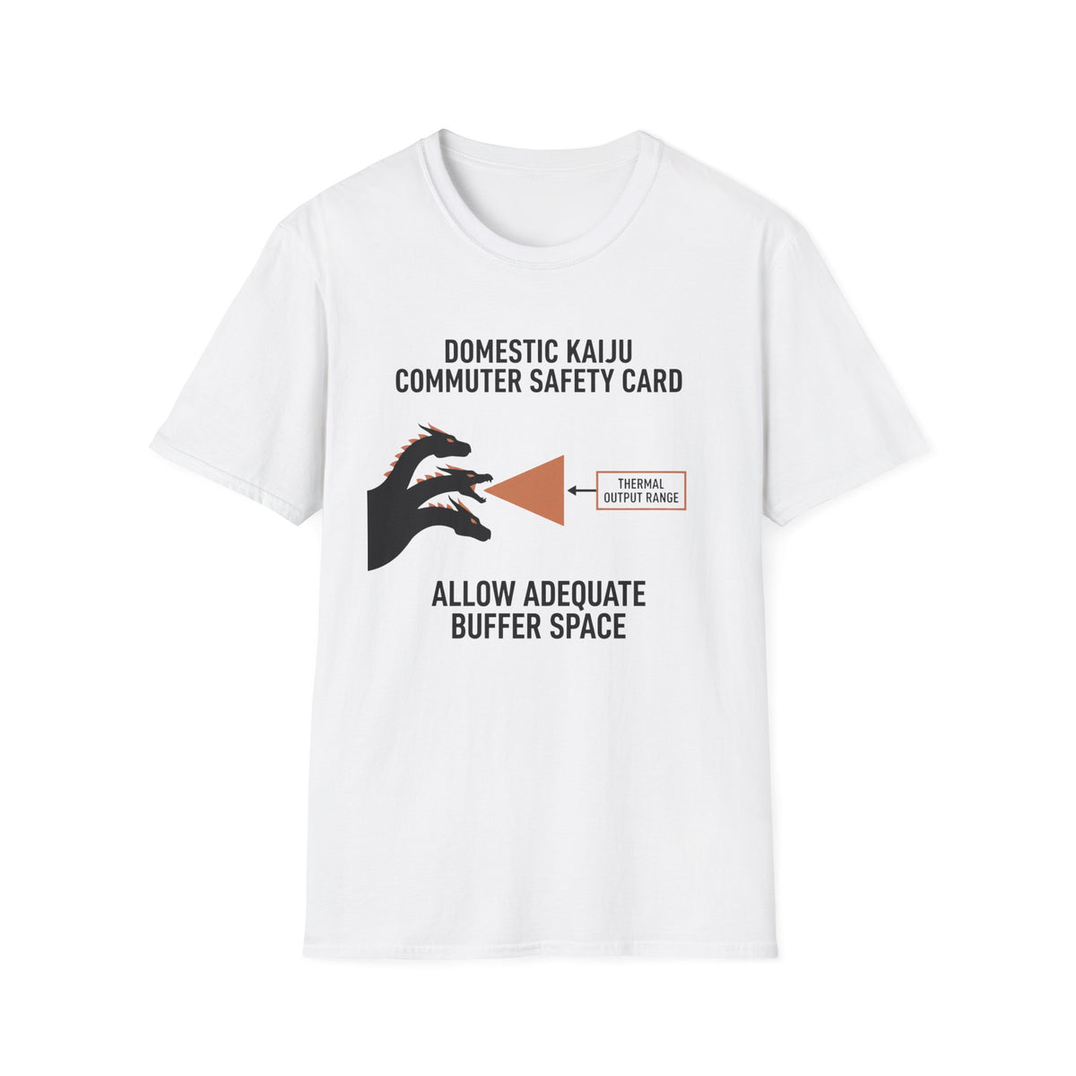 DK Safety Card Allow Adequate Space T-Shirt