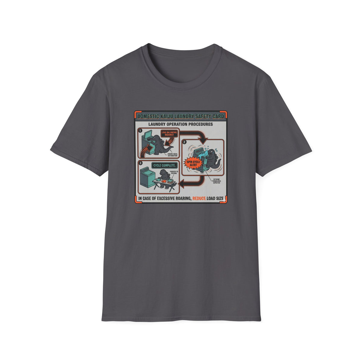 DK Laundry Safety Card T-Shirt