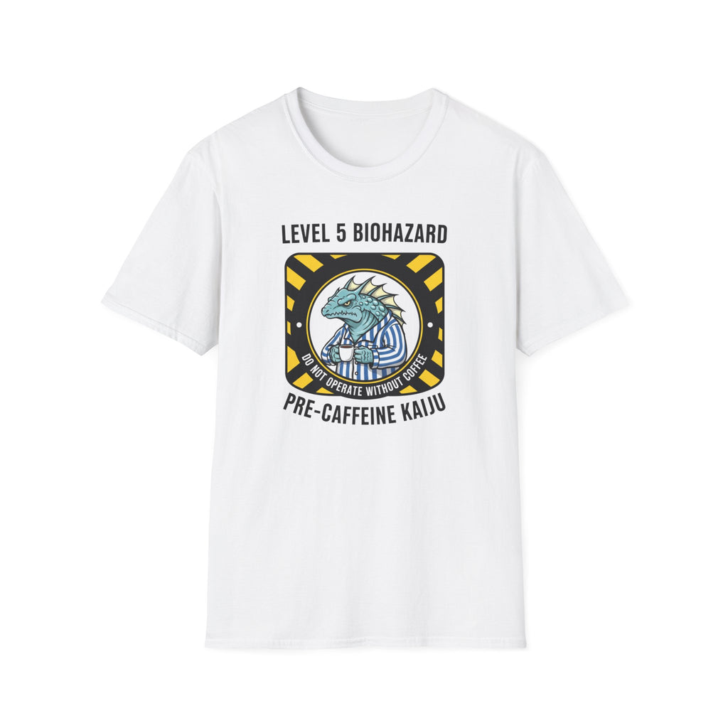 Level 5 Biohazard Pre-Caffeine Kaiju T-Shirt