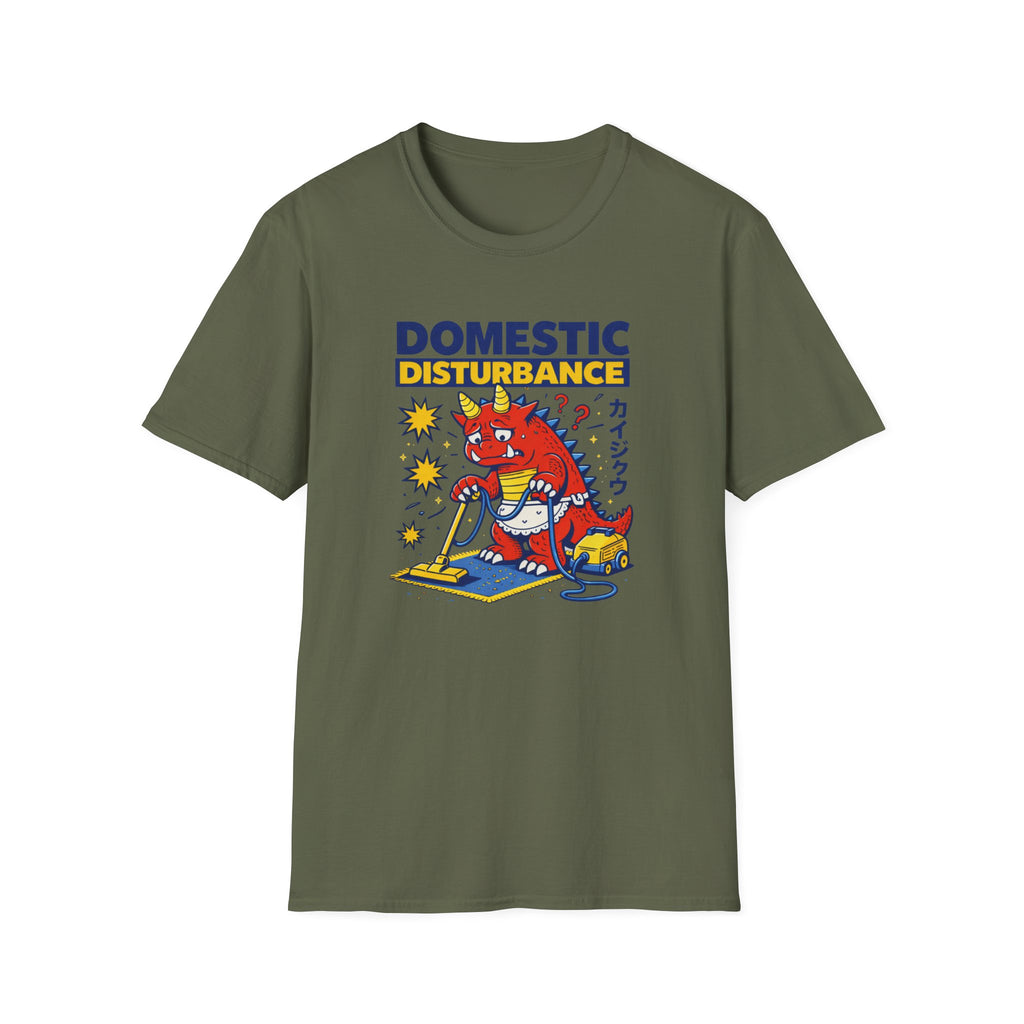 Domestic Disturbance - Always Late T-Shirt