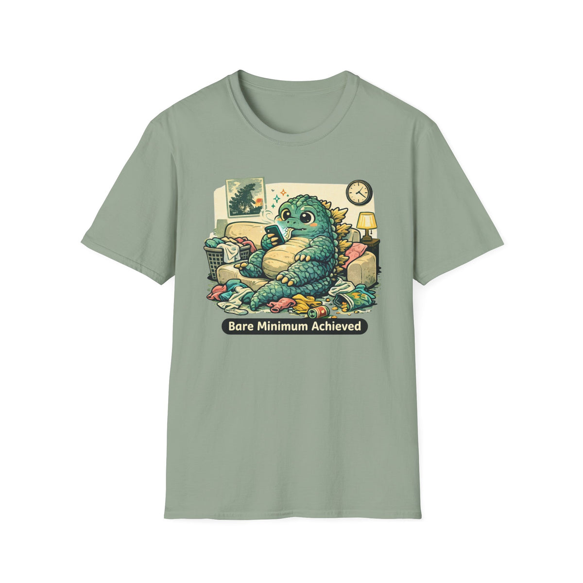 DK Bare Minimum Achieved - Couch Surfer T-Shirt