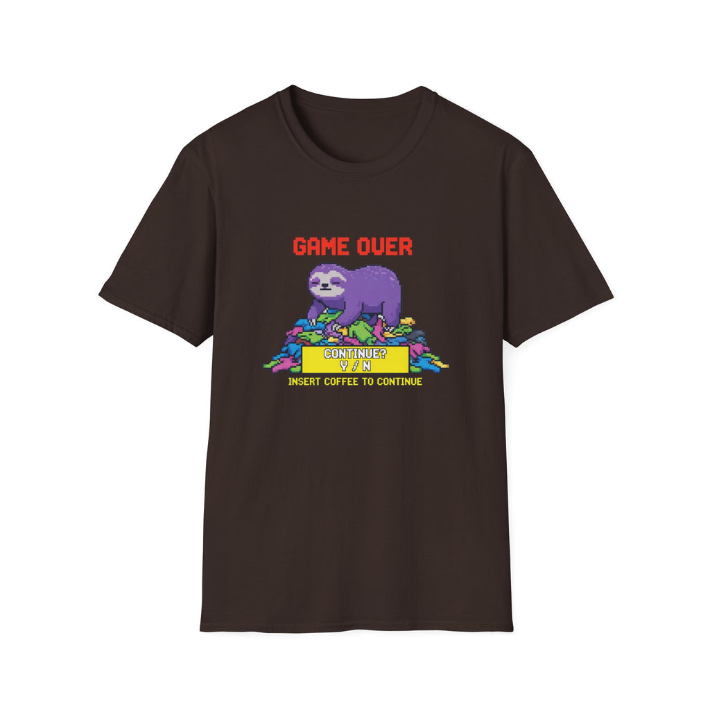 Game Over Sloth T-Shirt