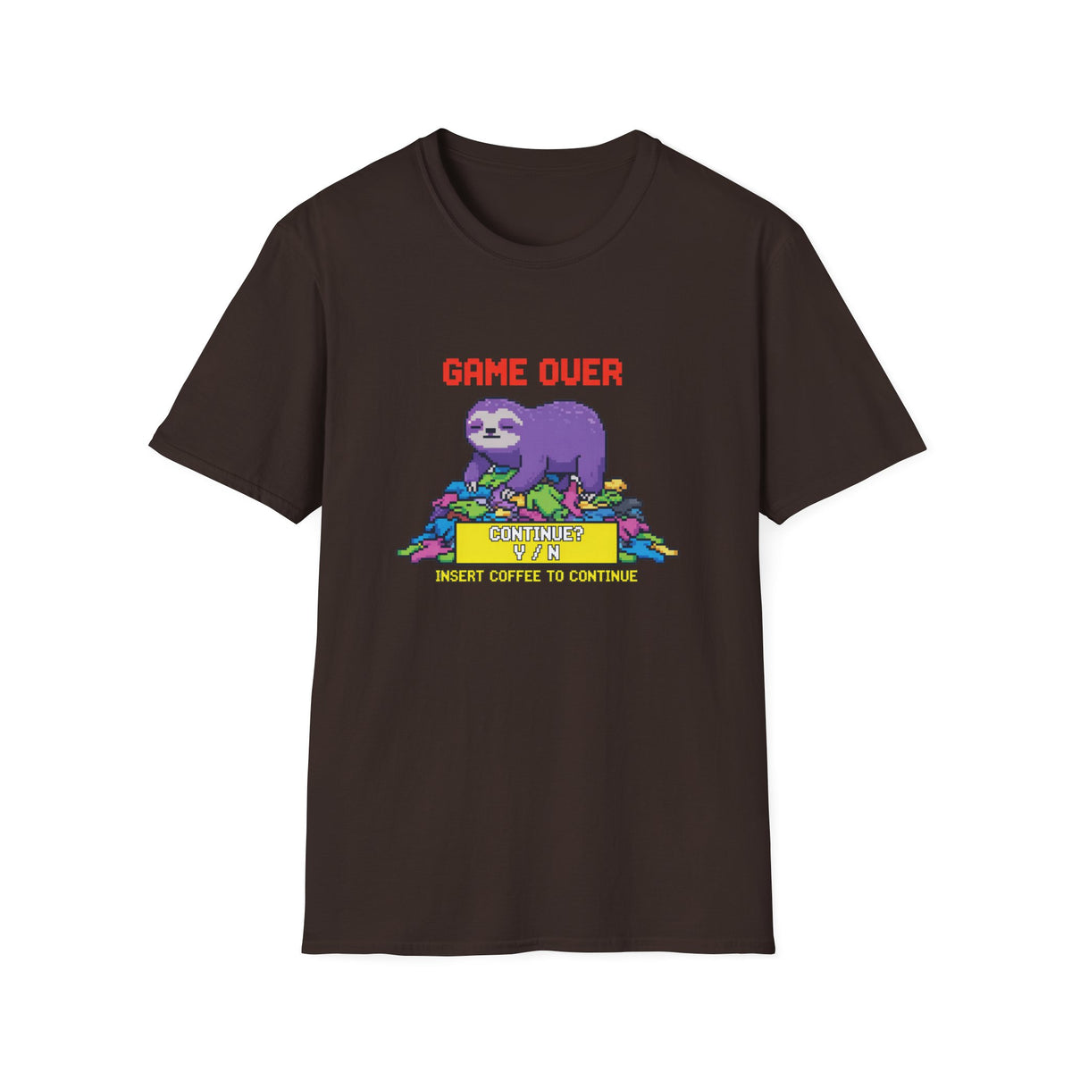 Game Over Sloth T-Shirt