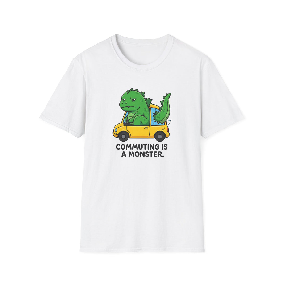 Commuting is a Monster T-Shirt
