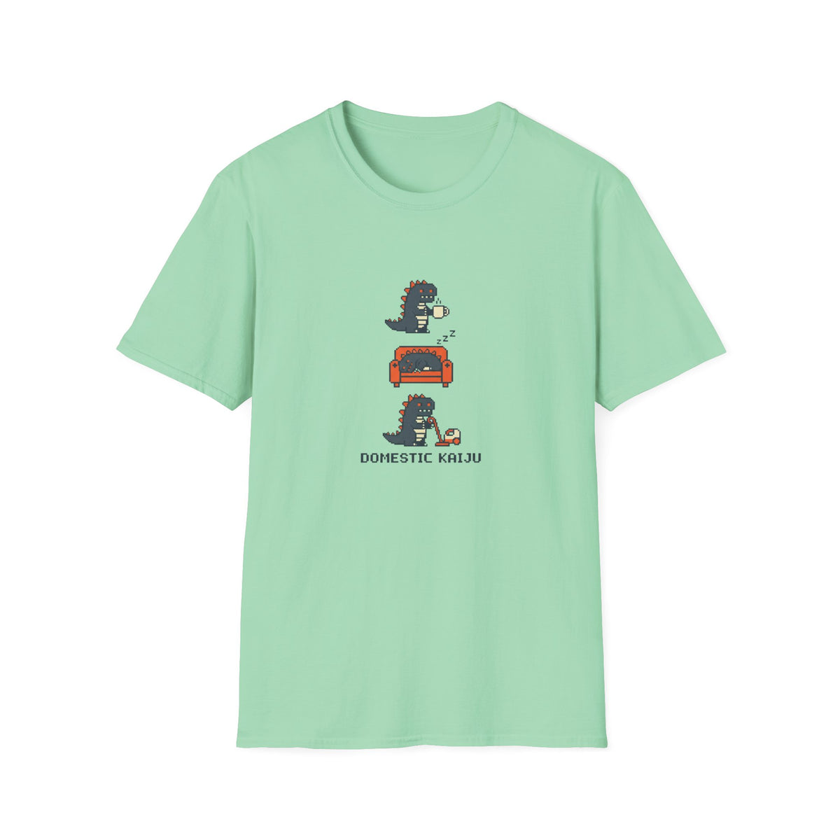 8-Bit Domestic Kaiju T-Shirt