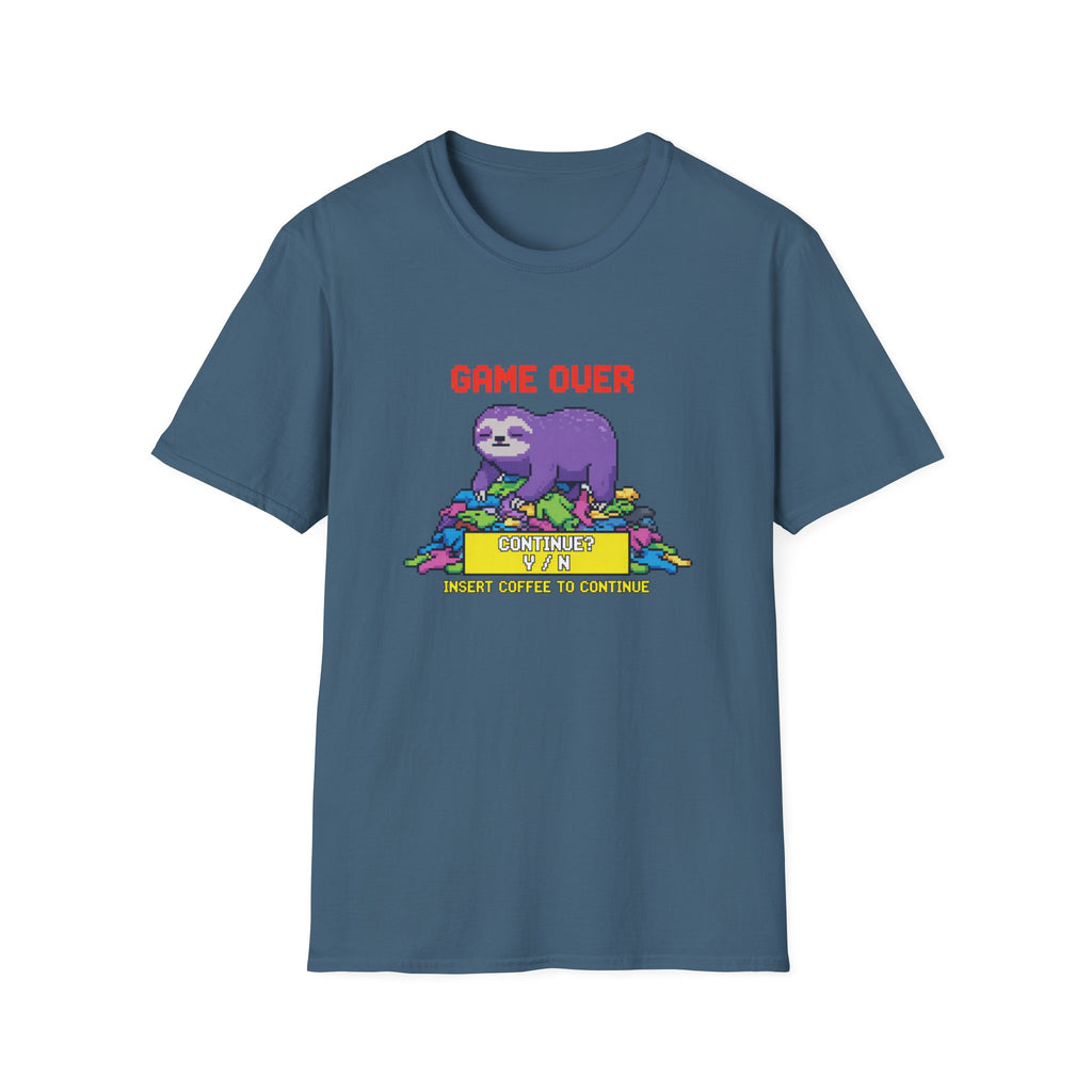 Game Over Sloth T-Shirt
