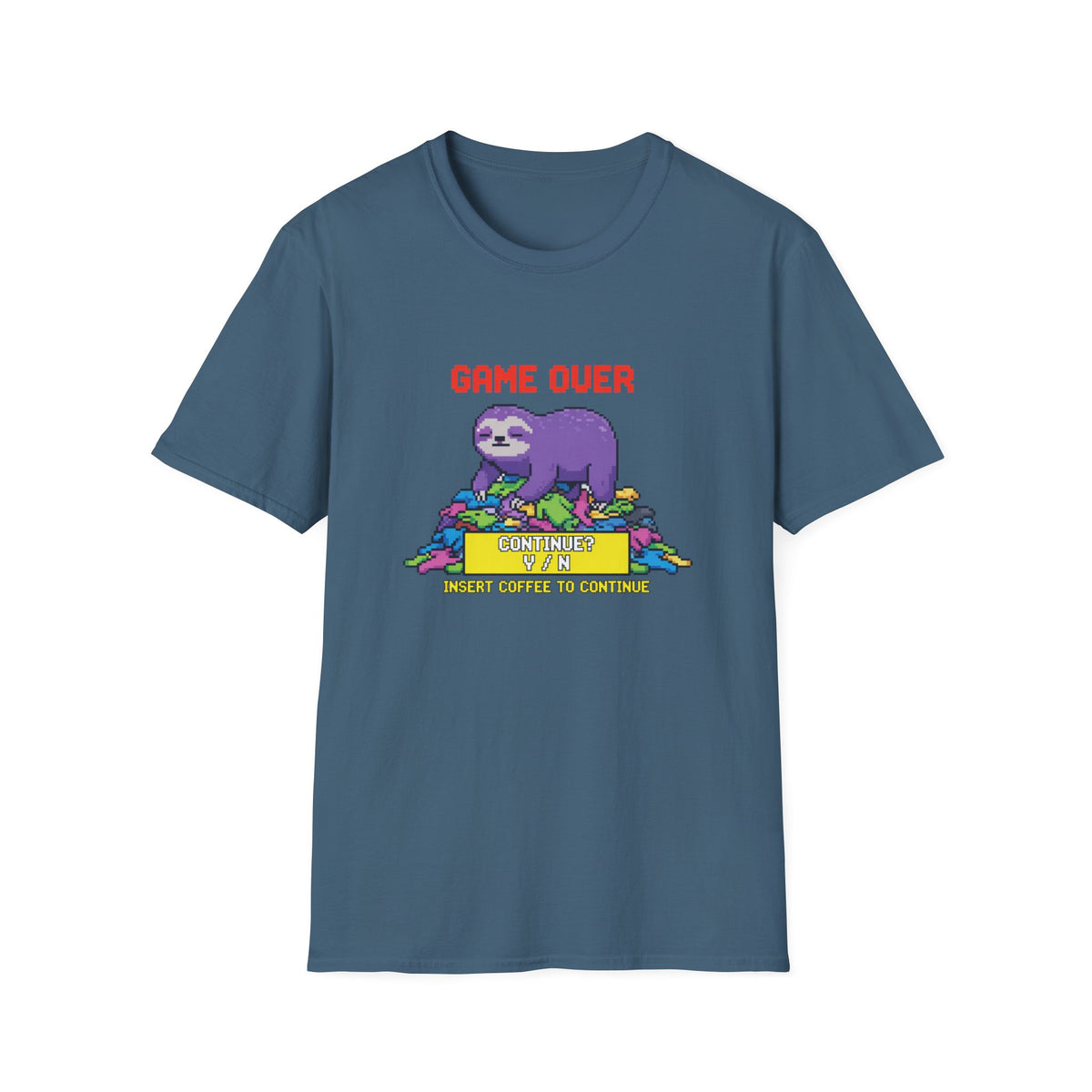 Game Over Sloth T-Shirt