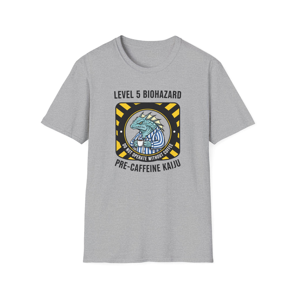 Level 5 Biohazard Pre-Caffeine Kaiju T-Shirt