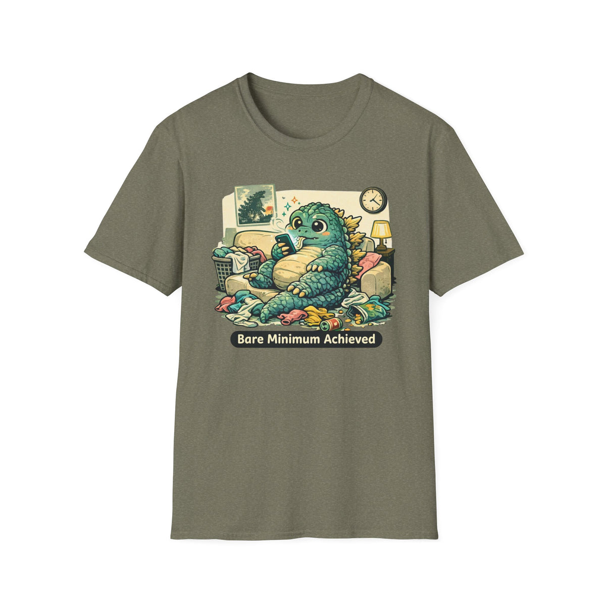 DK Bare Minimum Achieved - Couch Surfer T-Shirt