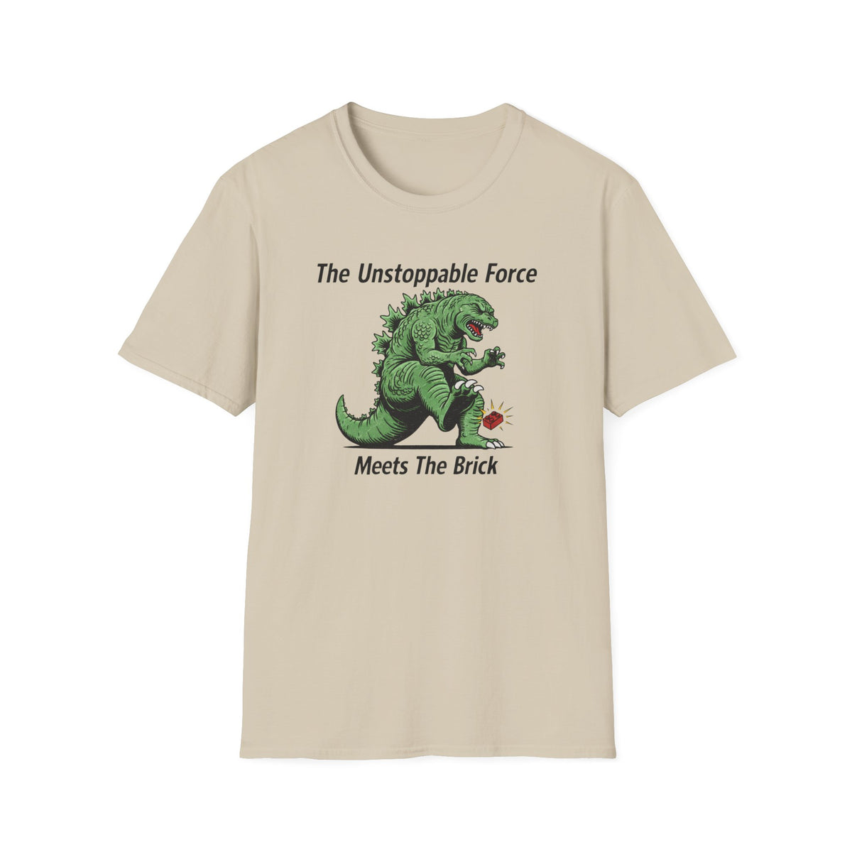 The Unstoppable Force Meets the Brick T-Shirt