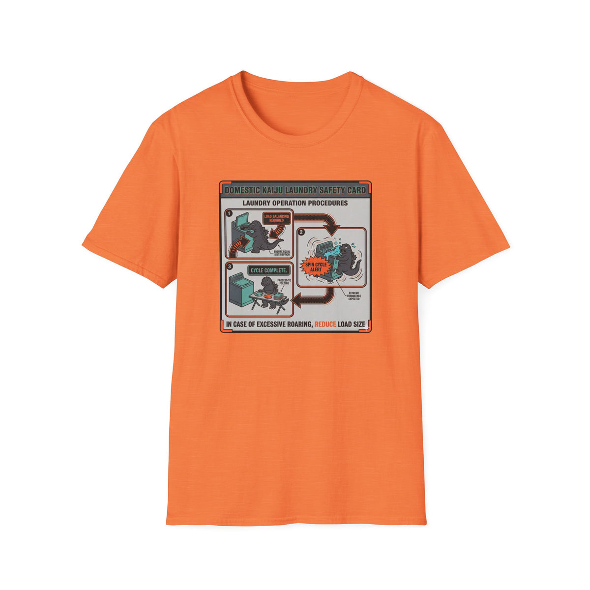 DK Laundry Safety Card T-Shirt