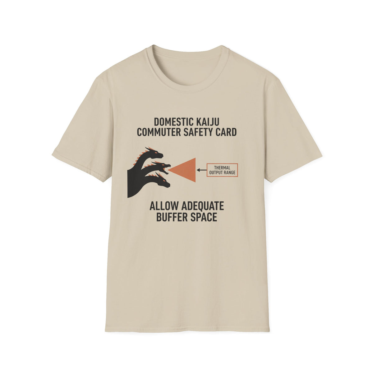 DK Safety Card Allow Adequate Space T-Shirt