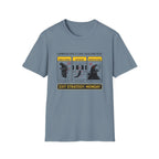 DK Safety Card Exit Strategy Monday T-Shirt