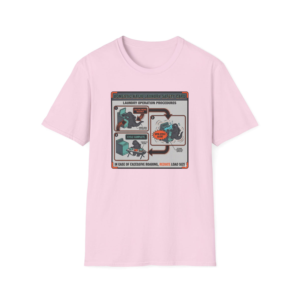 DK Laundry Safety Card T-Shirt